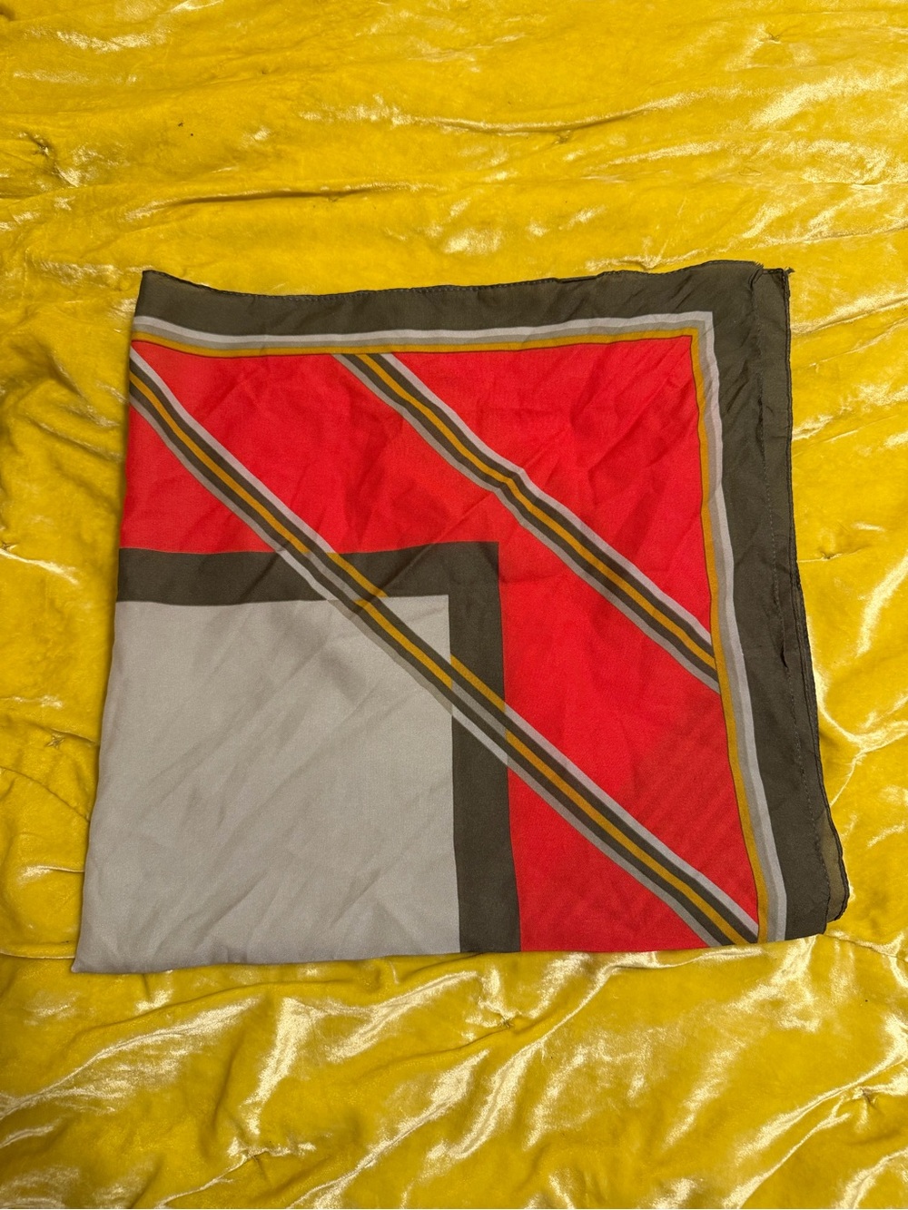 Geometric Scarf